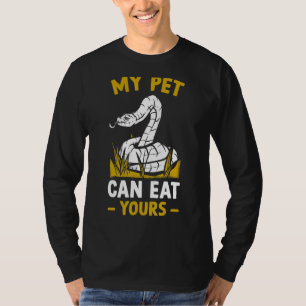 Reptilschlange mein Haustier kann deine essen T-Shirt