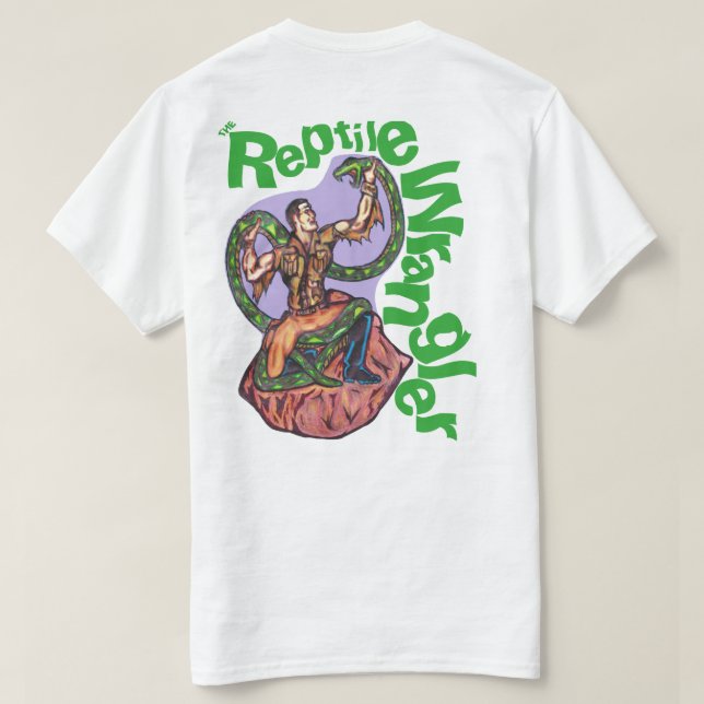 REPTILWRANGLER T-Shirt (Design Rückseite)