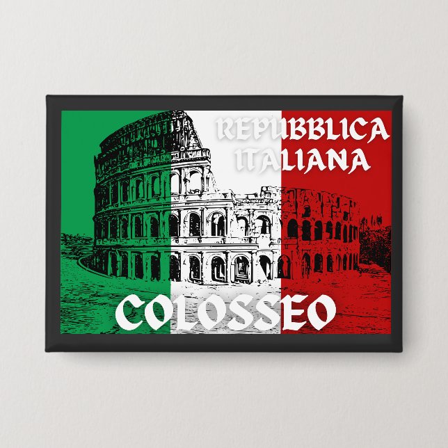 Repubblica Italiana Colosseo Button (Vorderseite)