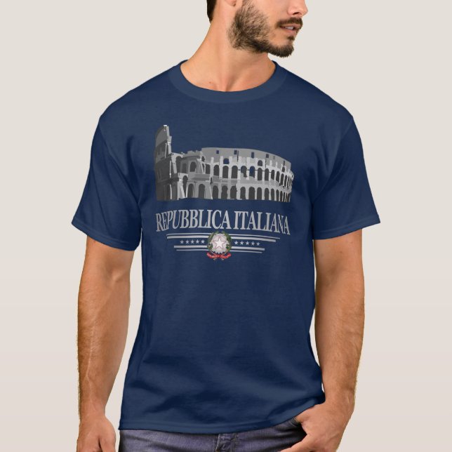 Repubblica Italiana (Römisches Kolosseum) T-Shirt (Vorderseite)