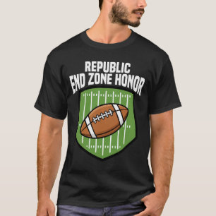 REPUBLIC END ZONE EHRE - NEW ENGLAND FOOTBALL T-Shirt