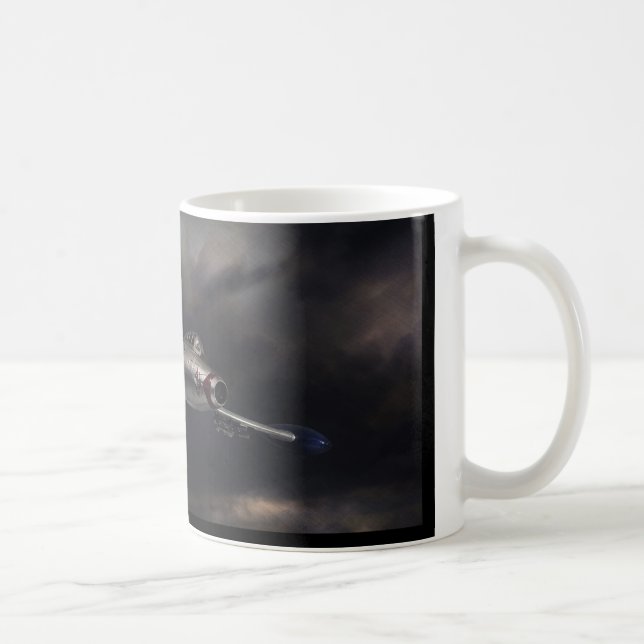”Republic F-84 Thunderjet”mug Kaffeetasse (Rechts)