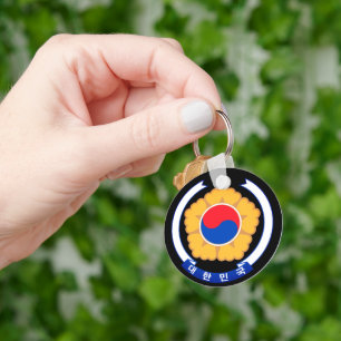 Republic of Korea Emblem Schlüsselanhänger