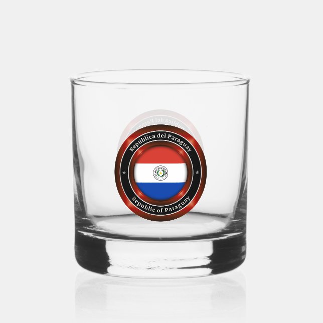Republic of Paraguay Whiskyglas (Vorderseite)