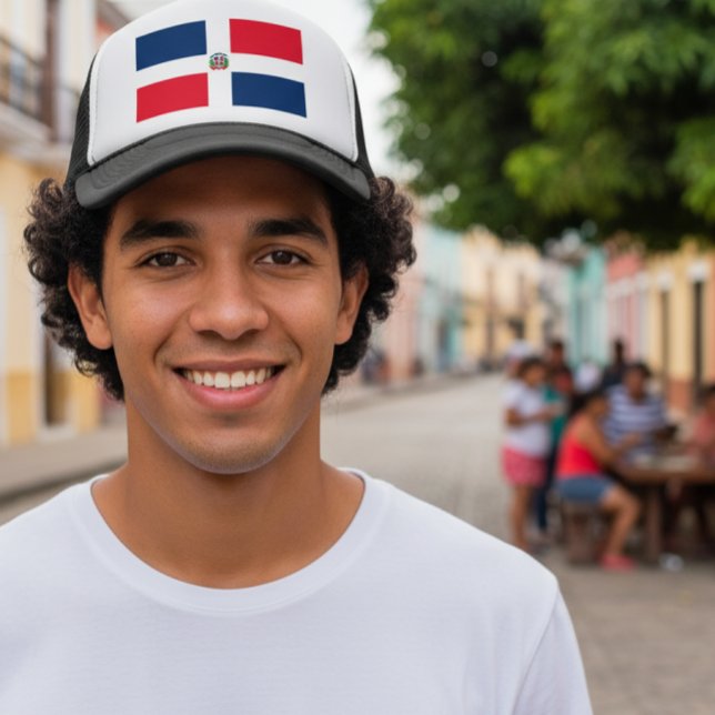 Republica Dominicana Hat, Baseball Dad Cap flag Truckerkappe (Von Creator hochgeladen)