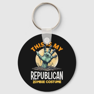 Republican Halloween Zombie Matching Costume  Schlüsselanhänger