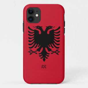 Republik- Albanienflaggen-Eagle iPhone 5 Fall Case-Mate iPhone Hülle