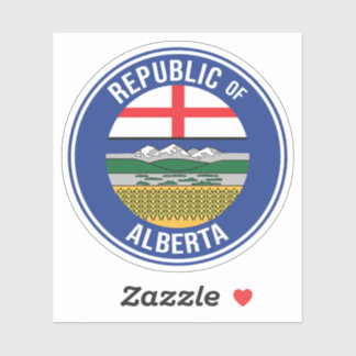 Republik Alberta WEXIT Aufkleber