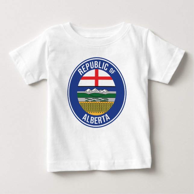 Republik Alberta WEXIT Baby T-shirt (Vorderseite)