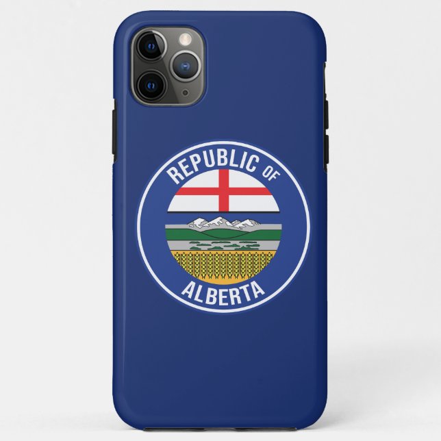 Republik Alberta WEXIT Case-Mate iPhone Hülle (Rückseite)