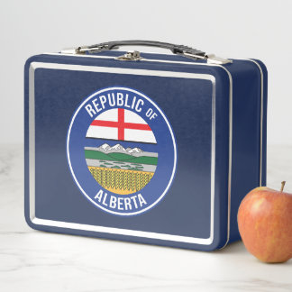 Republik Alberta WEXIT Metall Brotdose