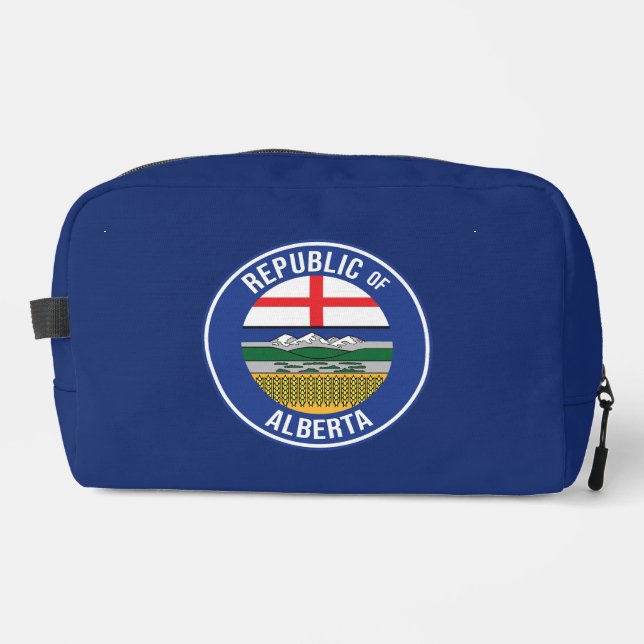 Republik Alberta WEXIT Waschbeutel (Vorderseite)