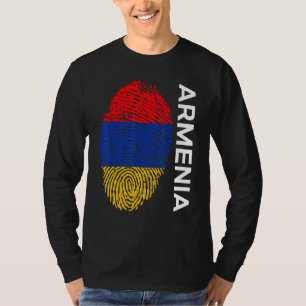 Republik Armenien - Länderflagge grafisch-armenisc T-Shirt