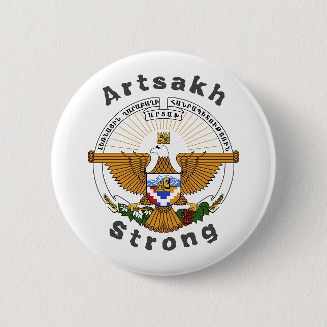 Republik Artsakh Strong Button (Vorderseite)