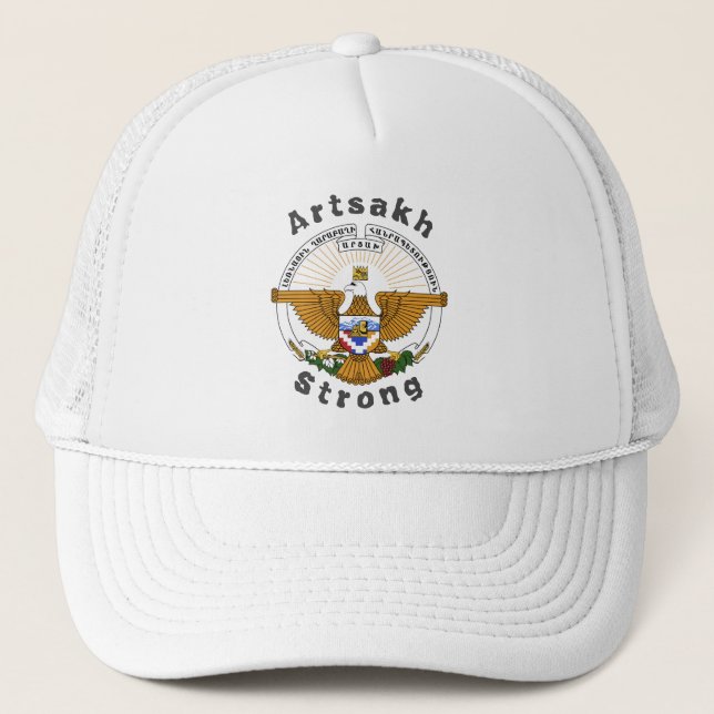 Republik Artsakh Strong Truckerkappe (Vorderseite)