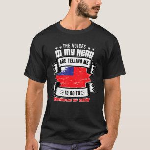 Republik China in meinem Kopf T-Shirt