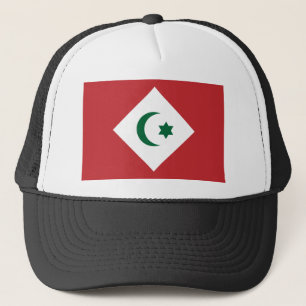 Republik des Rif, Marokko-Flagge Truckerkappe