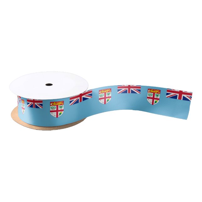 Republik Fidschi-Flagge Ribbon Satinband (Spule)