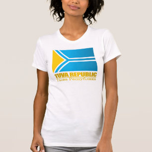 Republik-Flagge Tuwas (Tyva) T-Shirt