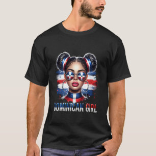 Republik Hispanisch La Dominikanisches Erbe Domini T-Shirt