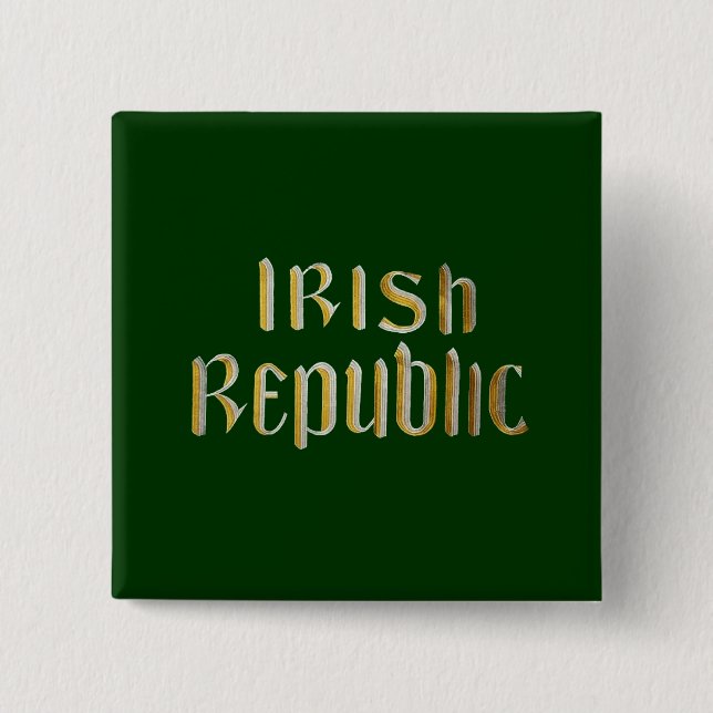 Republik Irland Button (Vorderseite)