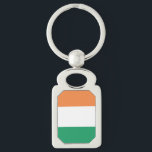 Republik Irland - Schlüsselanhänger von Metallen<br><div class="desc">Irland,  Irland,  Eis,  Flagge,  Republik,  von,  Europa,  Reisen,  Land,  Stolz,  Andenken</div>