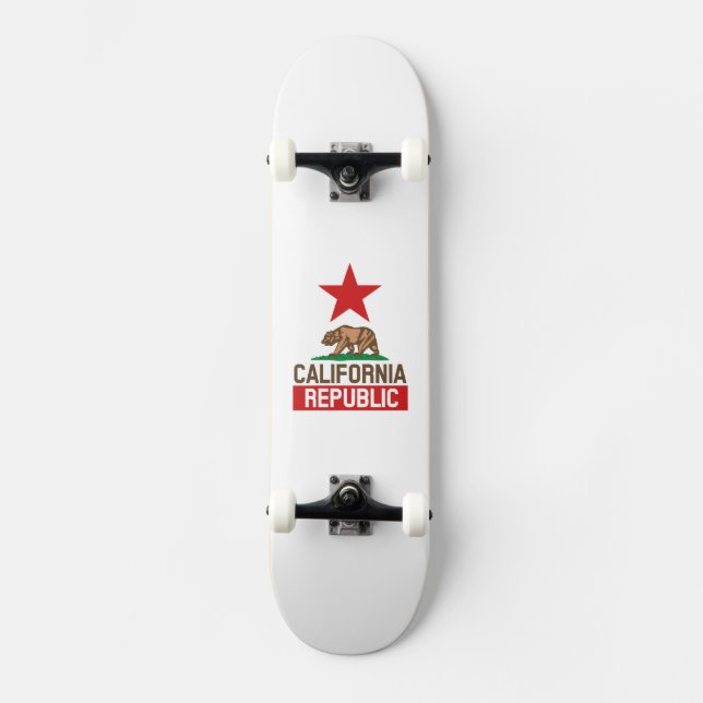 Republik Kalifornien Skateboard (Vorderseite)
