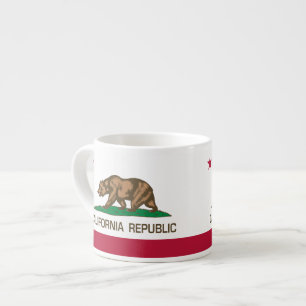 Republik Kalifornien (Staatsflagge) Espressotasse