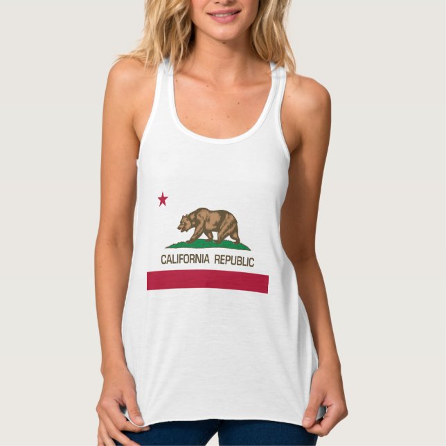 Republik Kalifornien (Staatsflagge) Tank Top