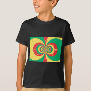 Republik Kamerun fünfzackiger Stern T-Shirt