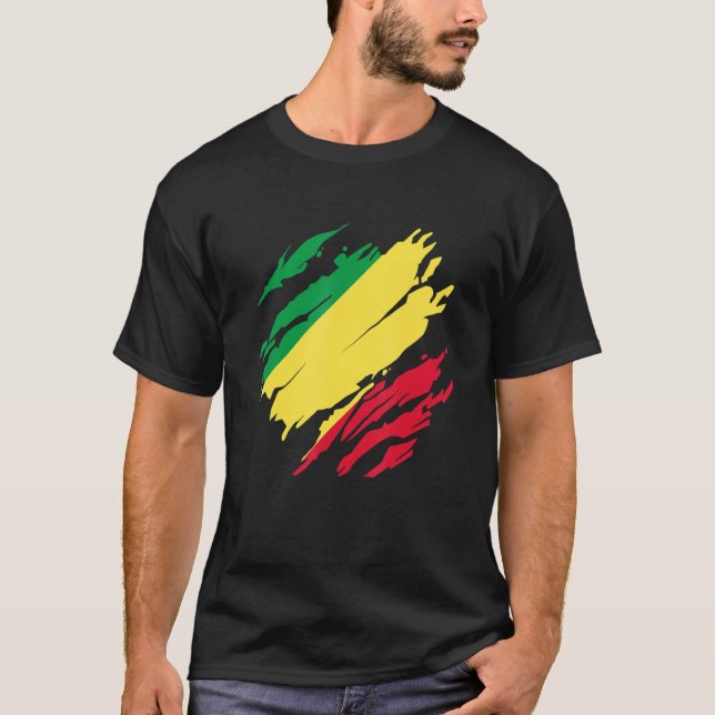 Republik Kongo 1 T-Shirt (Vorderseite)
