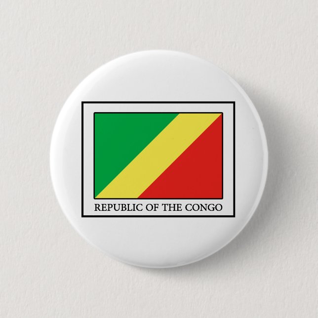 Republik Kongo Button (Vorderseite)