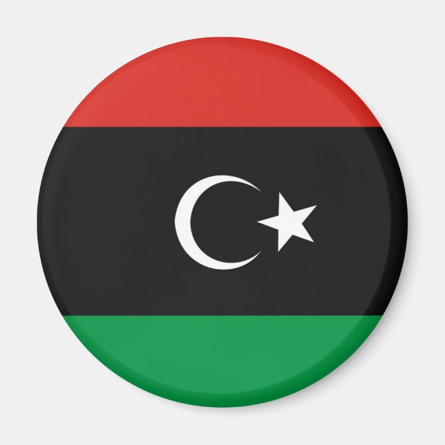 Republik Libyen: Symbol für eine Nation Magnet (Vorne)