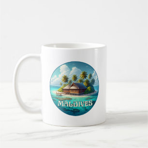 Republik Malediven Kaffeetasse
