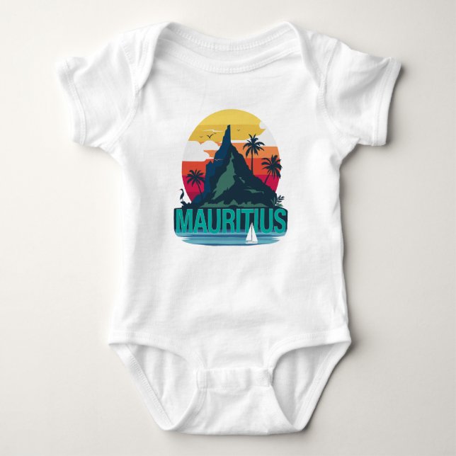 Republik Mauritius Baby Strampler (Vorderseite)