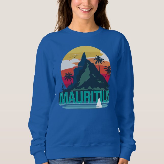 Republik Mauritius Sweatshirt (Vorderseite)