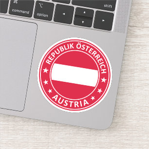 Republik Österreich Aufkleber