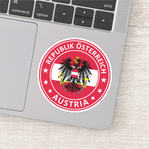Republik Österreich Aufkleber