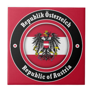 Republik Österreich Fliese