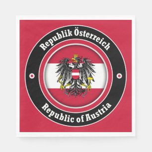 Republik Österreich Serviette