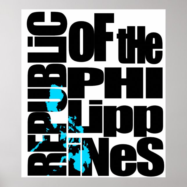 Republik Philippinen Poster (Vorne)