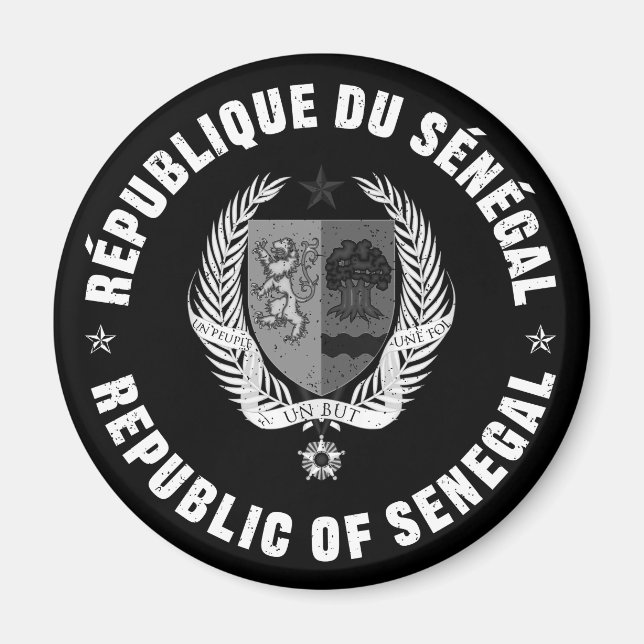 Republik Senegal Magnet (Vorne)