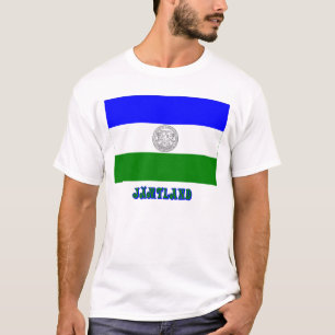 Republik von Jämtland Flagge mit dem Namen (nicht T-Shirt