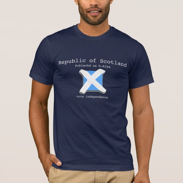 Republik von Schottland T-Shirt (Vorderseite)
