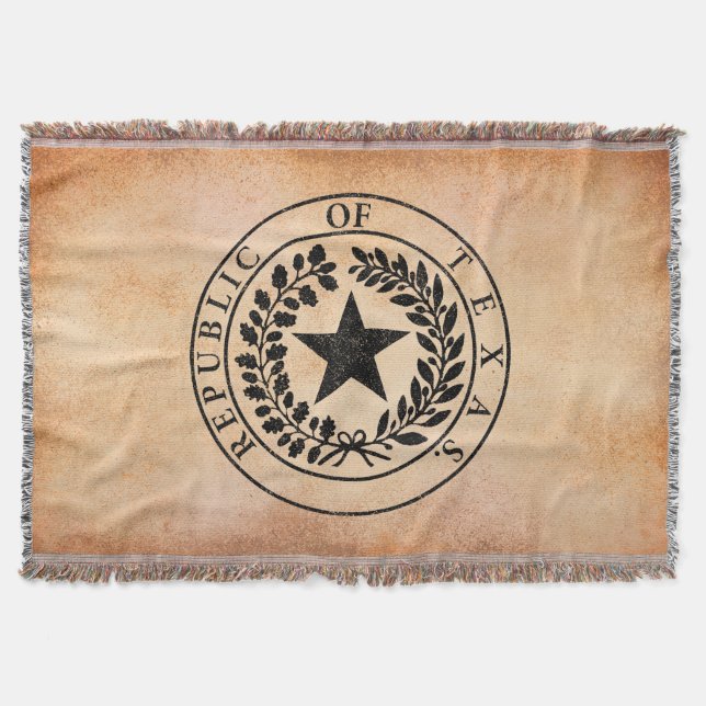 Republik von Texas-Siegel Decke (Vorderseite)
