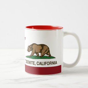 Republik Yosemite Kalifornien Zweifarbige Tasse