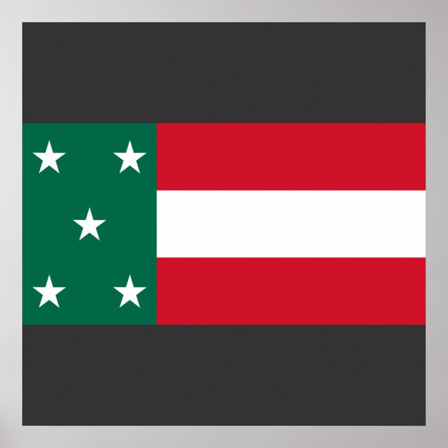 Republik Yucatan, Mexiko Poster (Vorne)