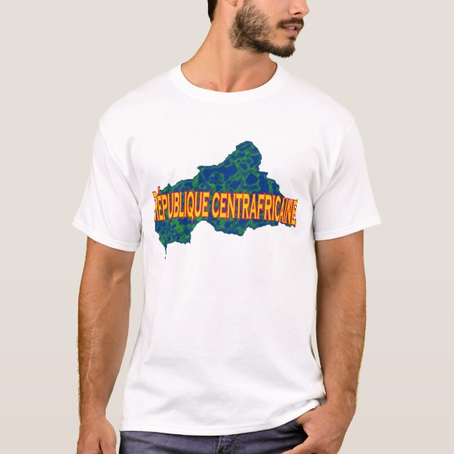 Republik Zentralafrika T-Shirt (Vorderseite)