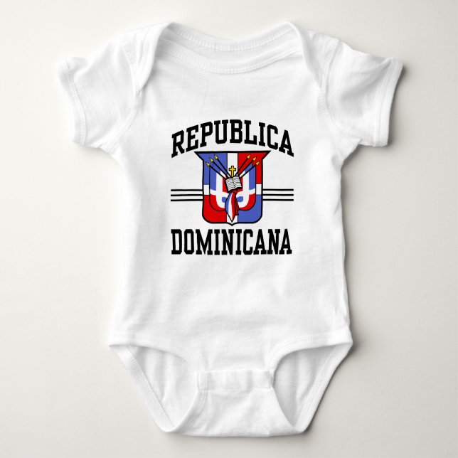 Republika Dominicana Baby Strampler (Vorderseite)