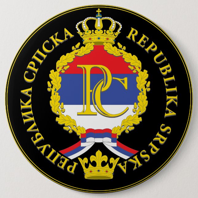 Republika Srpska Button (Vorderseite)
